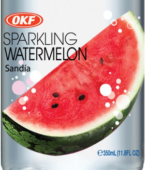 Лимонад OKF - Sparkling Watermelon, 0.35 л