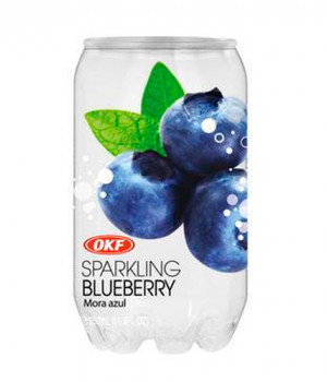 Лимонад OKF - Sparkling Blueberry, 0.35 л