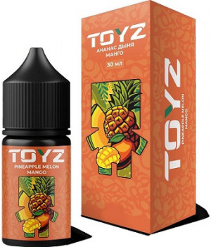 Жидкость Toyz 30 мл strong 20 мг - Pineapple melon and mango (Ананас, Дыня и Манго)